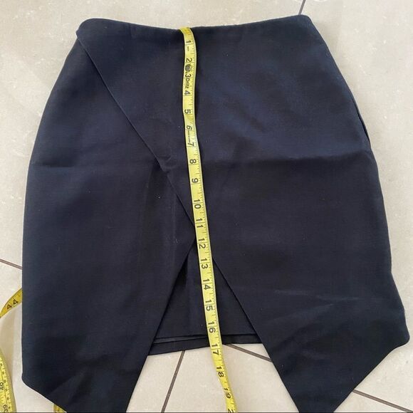 DO+BE black envelopes pencil mini skirt S - Picture 10 of 10